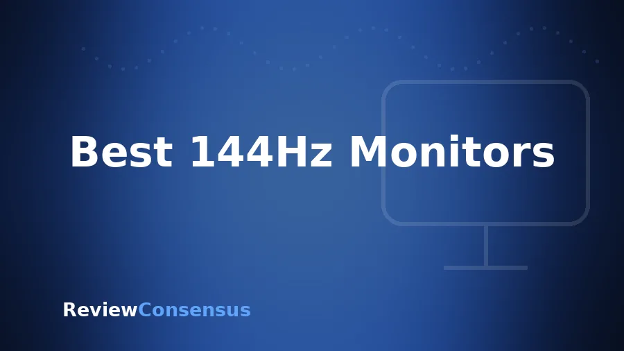 Best 144Hz Monitors in 2026