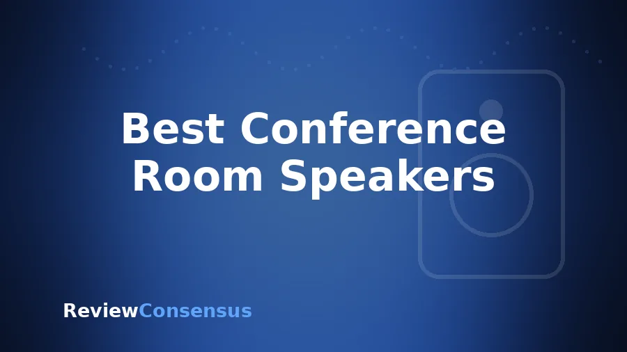 Best Conference Room Speakers in 2026