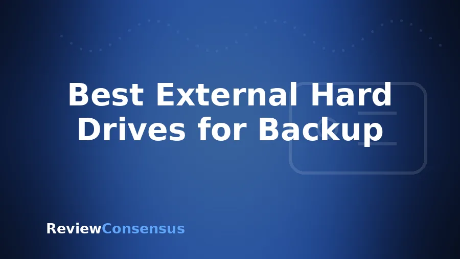 Best External Hard Drives for Backup in 2026