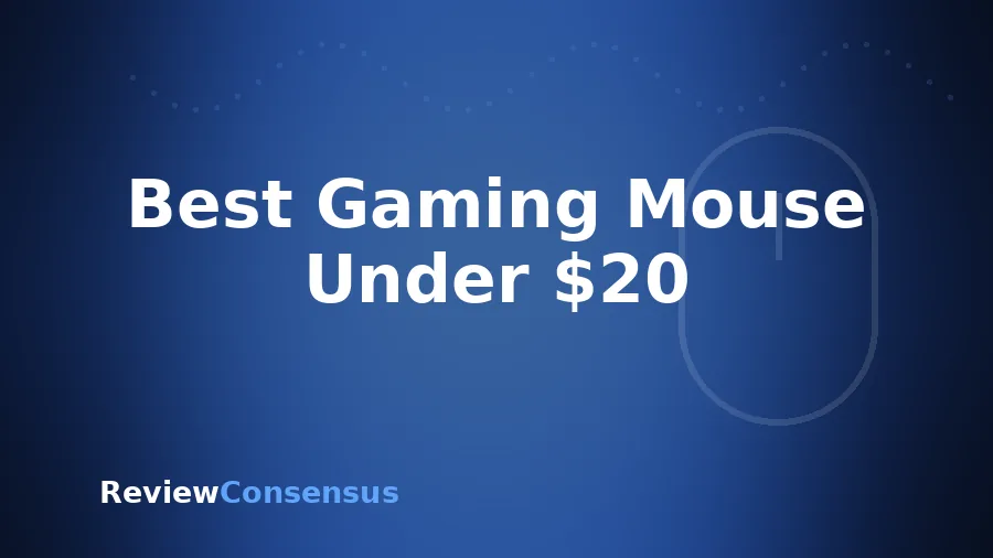 Best Gaming Mouse Under $20 in 2026