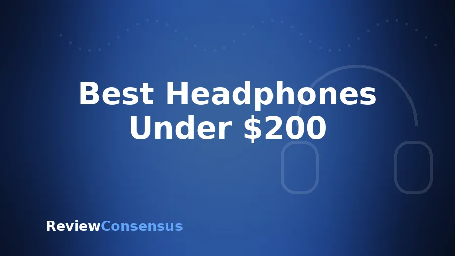 Best Headphones Under $200 in 2026