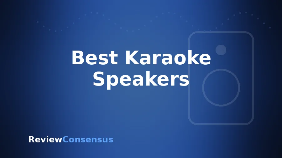 Best Karaoke Speakers in 2026