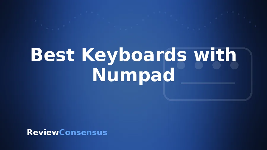 Best Keyboards with Numpad in 2026