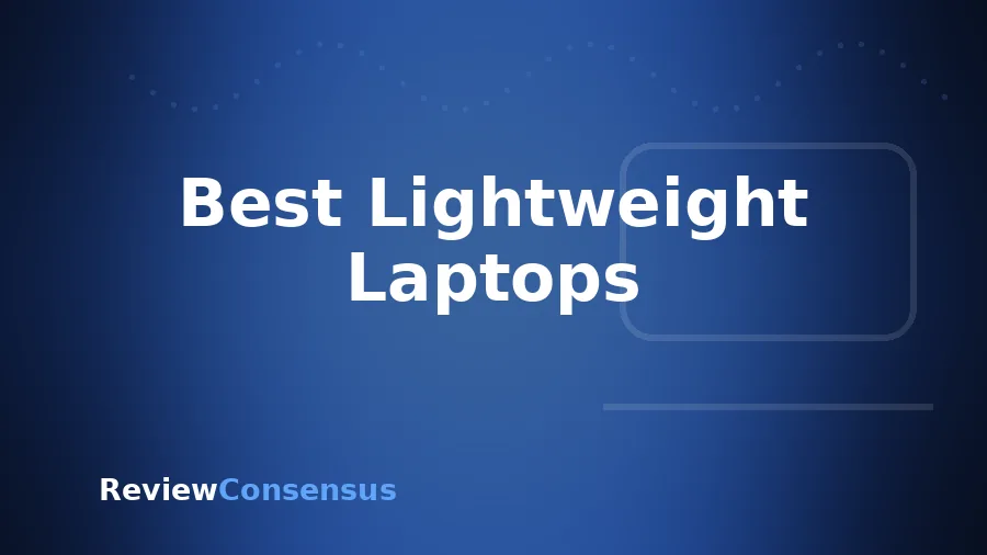 Best Lightweight Laptops in 2026