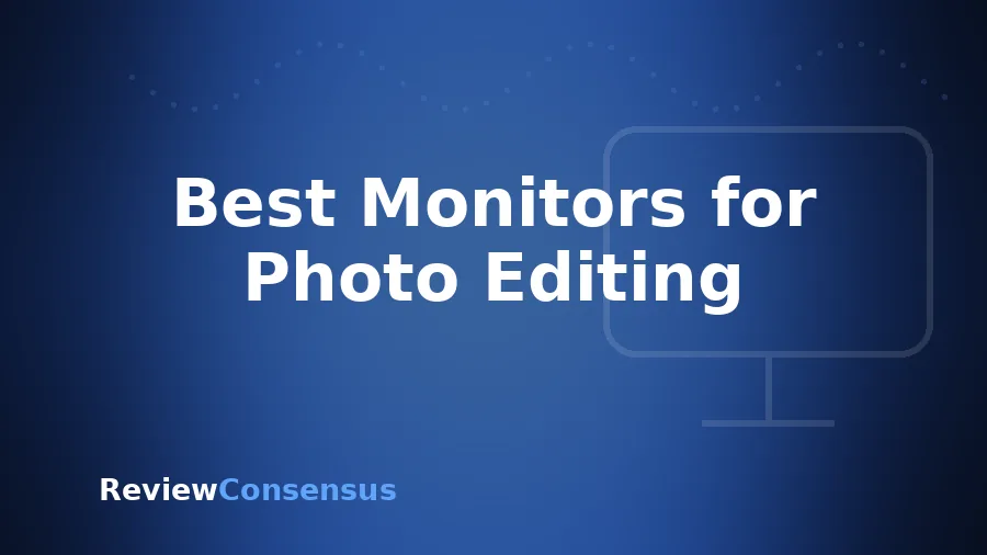 Best Monitors for Photo Editing in 2026