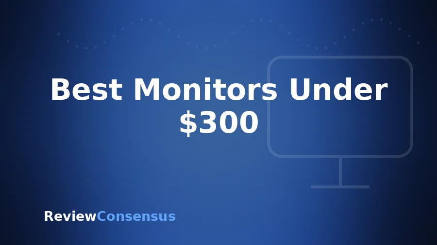 Best Monitors Under $300 in 2026