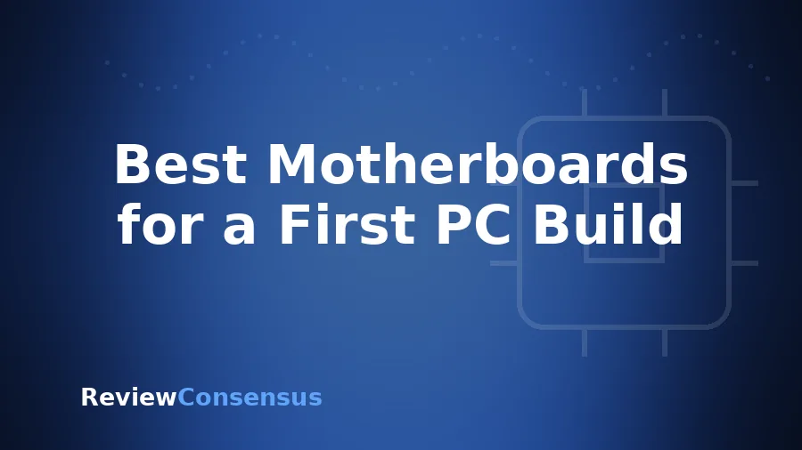 Best Motherboards for a First PC Build in 2026