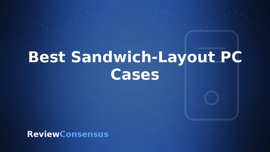 Best Sandwich-Layout PC Cases in 2026