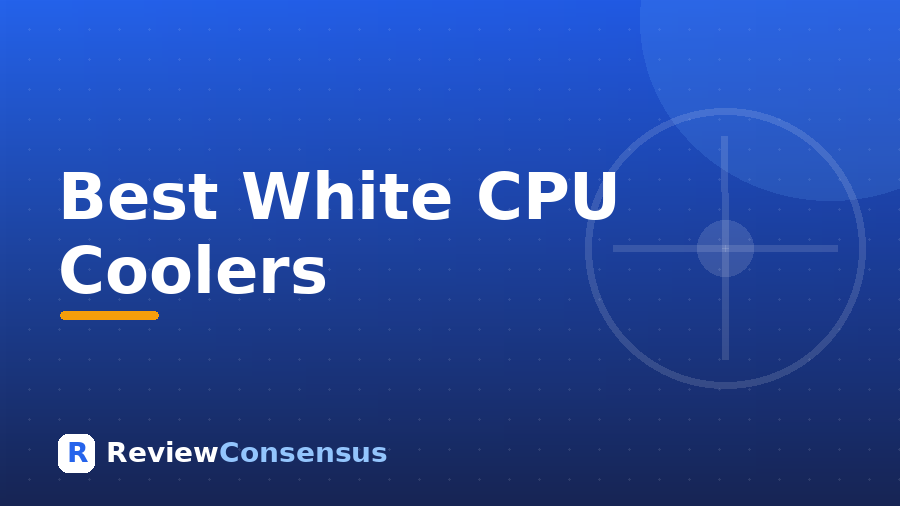 Best White CPU Coolers in 2026 (Top 7)