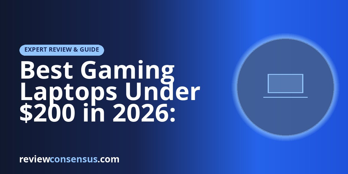 Best Gaming Laptops Under $200 in 2026: Realistic Picks