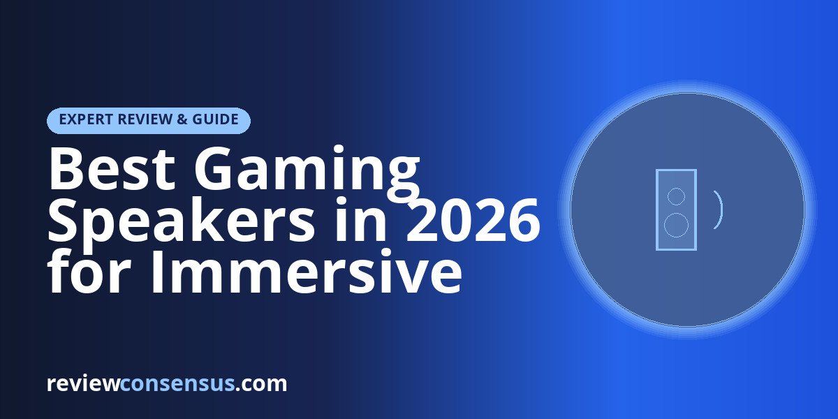 Best Gaming Speakers in 2026 for Immersive PC Desktop Sound