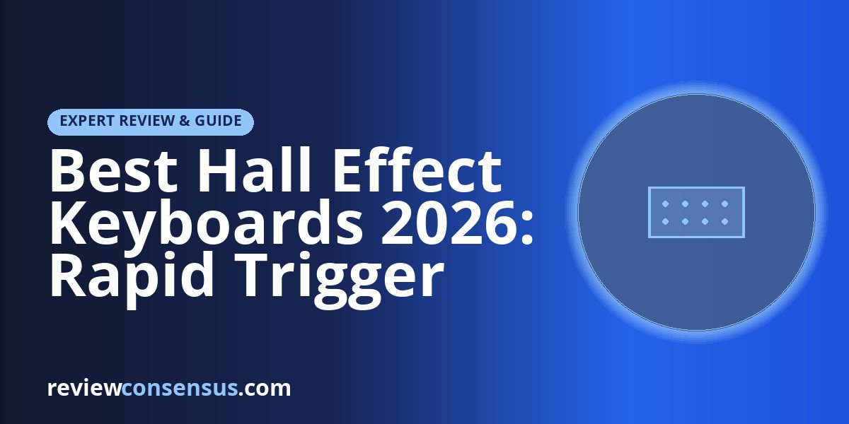 Best Hall Effect Keyboards 2026: Rapid Trigger Magnetic Picks