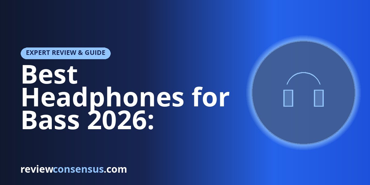 Best Headphones for Bass 2026: Punchy, Deep, Feelable Picks