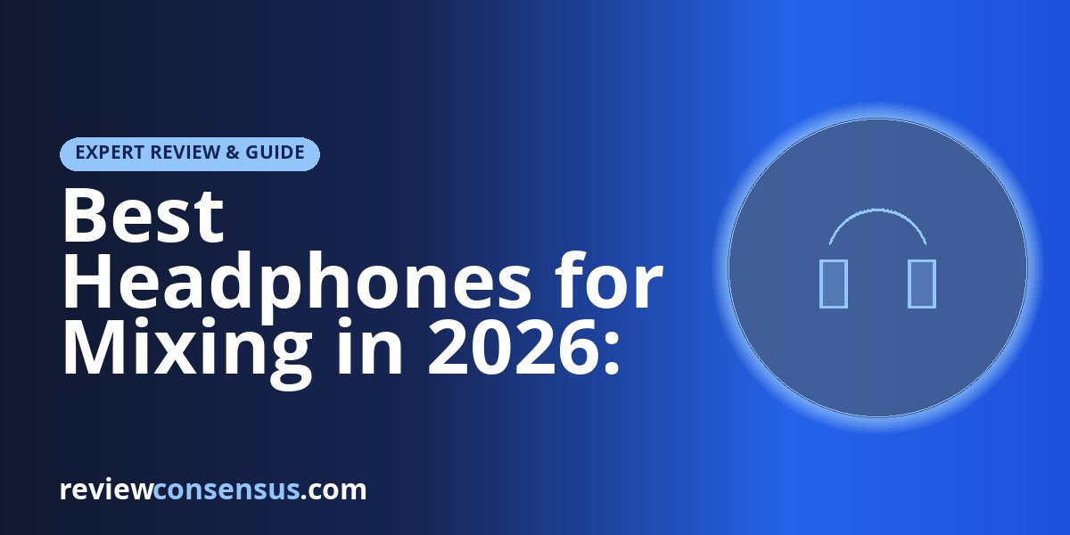 Best Headphones for Mixing in 2026: Studio Monitor Picks