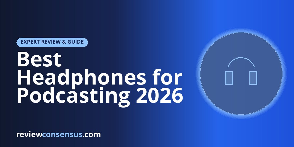 Best Headphones for Podcasting 2026 for Recording and Editing