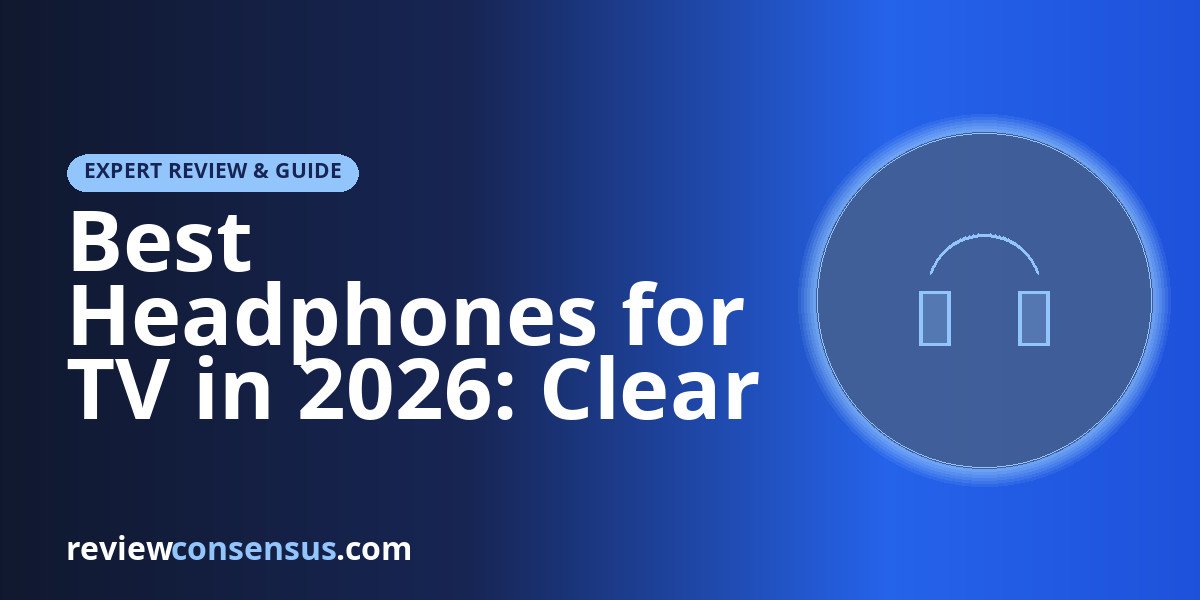 Best Headphones for TV in 2026: Clear Dialogue Picks