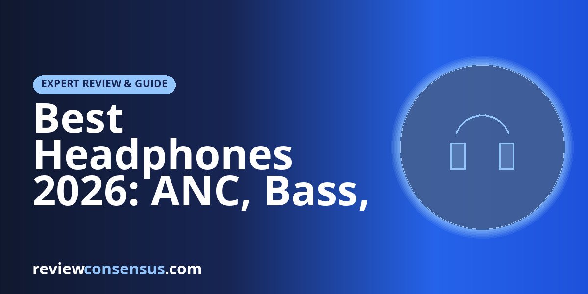 Best Headphones 2026: ANC, Bass, and All-Day Picks