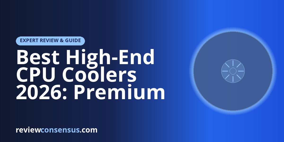 Best High-End CPU Coolers 2026: Premium Air and AIO Picks