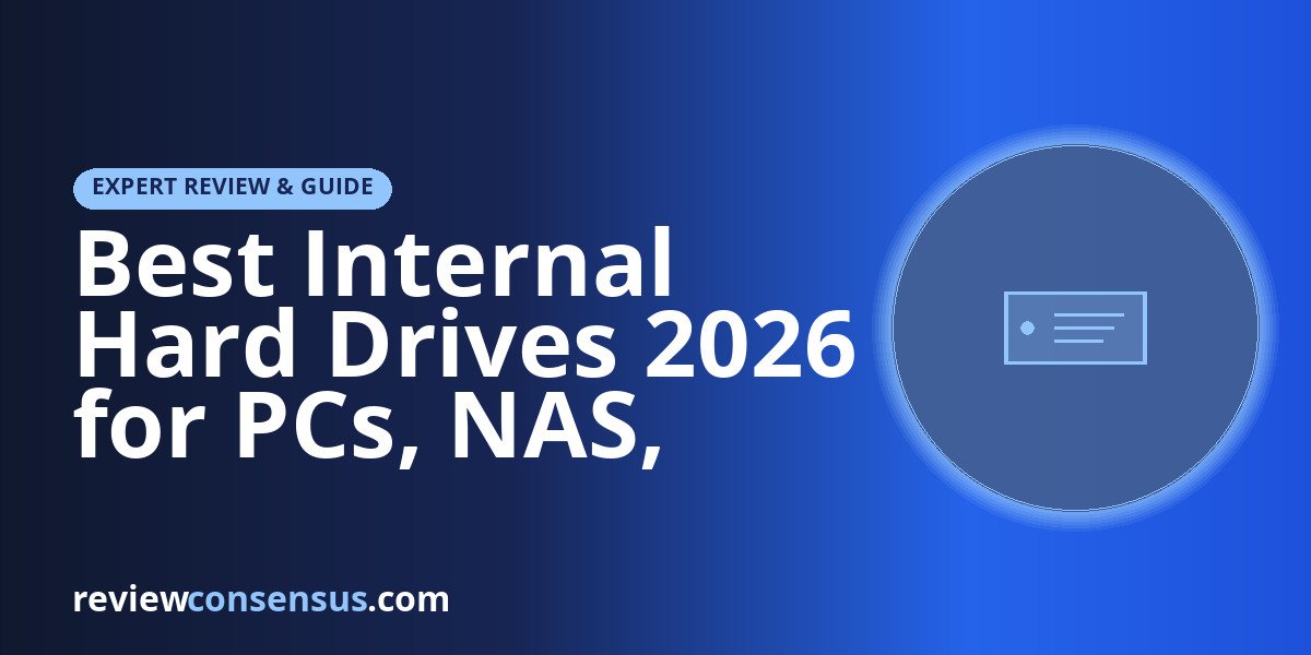 Best Internal Hard Drives 2026 for PCs, NAS, and Bulk
