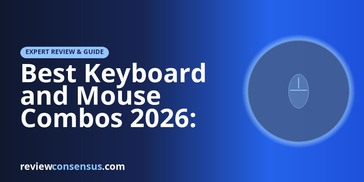 Best Keyboard and Mouse Combos 2026: Wireless, Gaming, Ergonomic