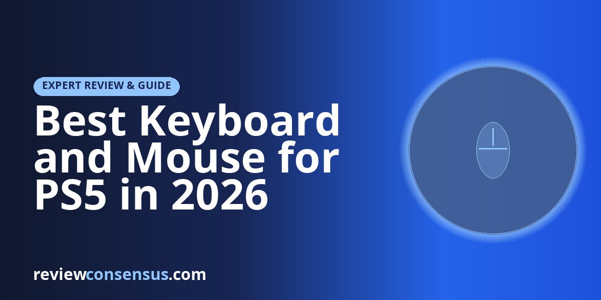 Best Keyboard and Mouse for PS5 in 2026