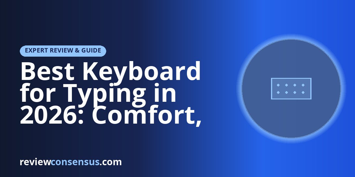 Best Keyboard for Typing in 2026: Comfort, Feel, and Daily