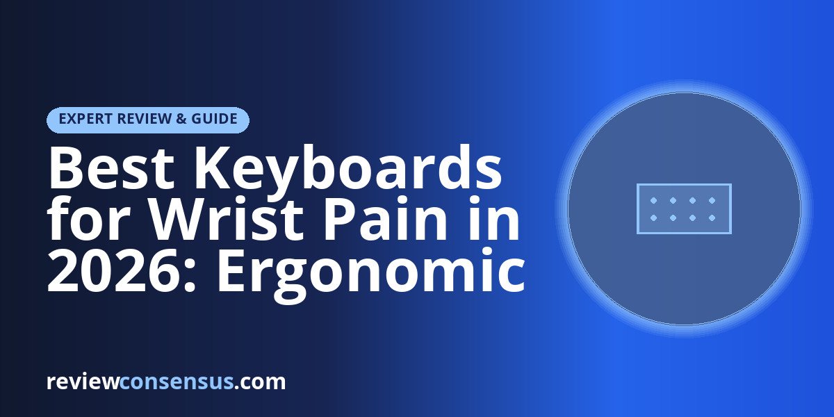 Best Keyboards for Wrist Pain in 2026: Ergonomic Boards and