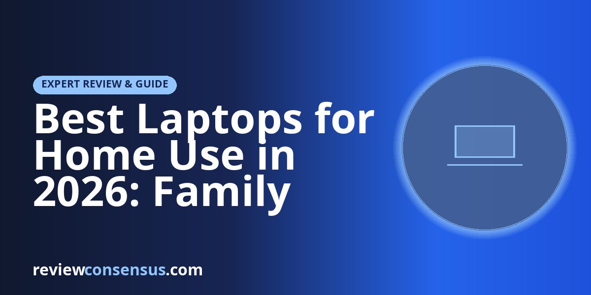 Best Laptops for Home Use in 2026: Family Everyday Picks