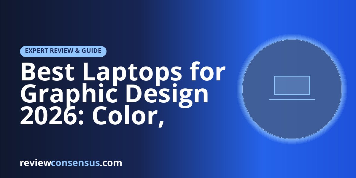 Best Laptops for Graphic Design 2026: Color, Gamut & RAM