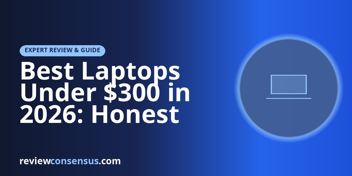 Best Laptops Under $300 in 2026: Honest Ultra-Budget Picks