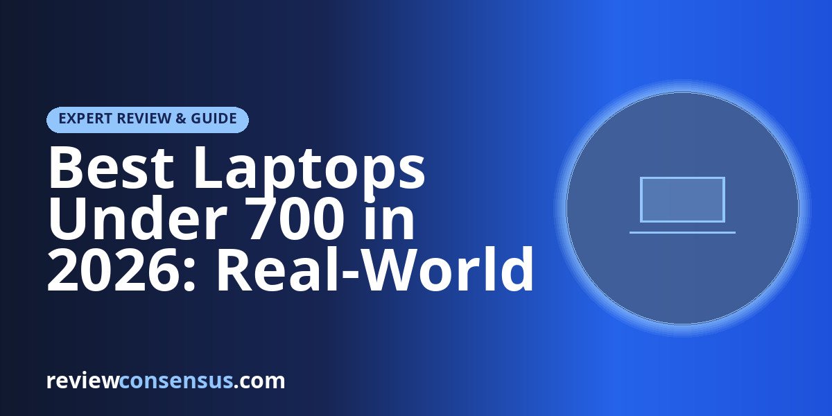 Best Laptops Under 700 in 2026: Real-World Picks Compared