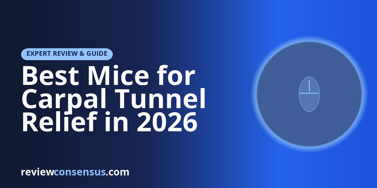 Best Mice for Carpal Tunnel Relief in 2026