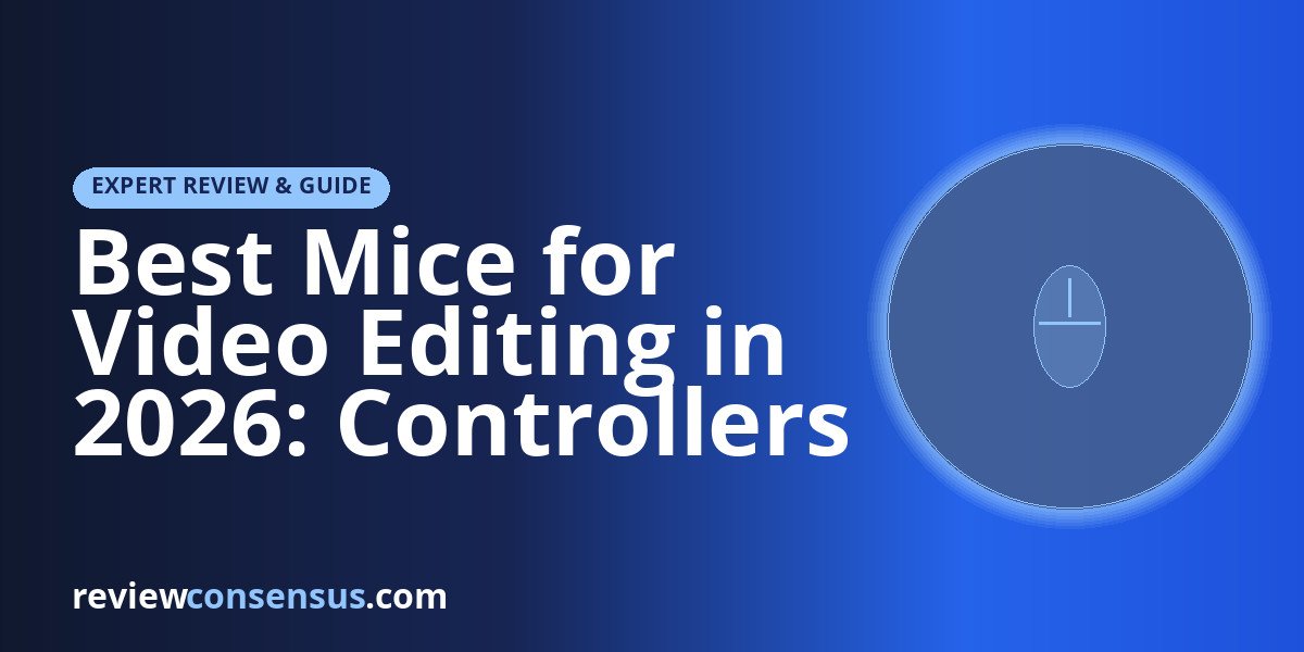 Best Mice for Video Editing in 2026: Controllers and Precision