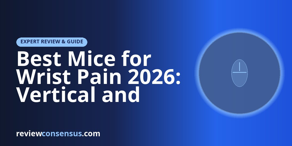 Best Mice for Wrist Pain 2026: Vertical and Support Picks