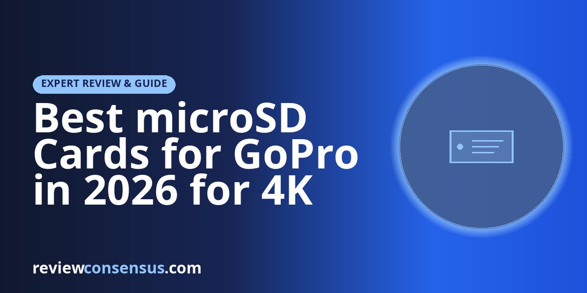Best microSD Cards for GoPro in 2026 for 4K and