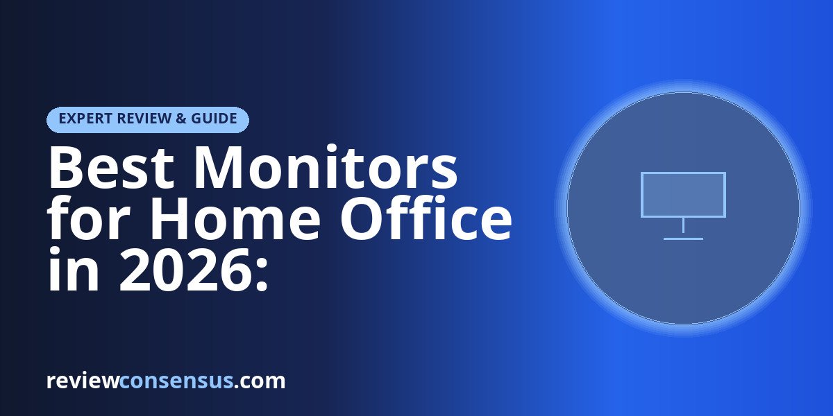 Best Monitors for Home Office in 2026: Productivity Picks
