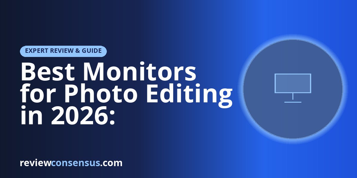 Best Monitors for Photo Editing in 2026: Color-Accurate 4K Picks