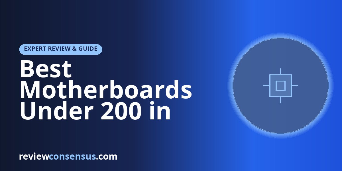 Best Motherboards Under 200 in 2026 for AMD and Intel