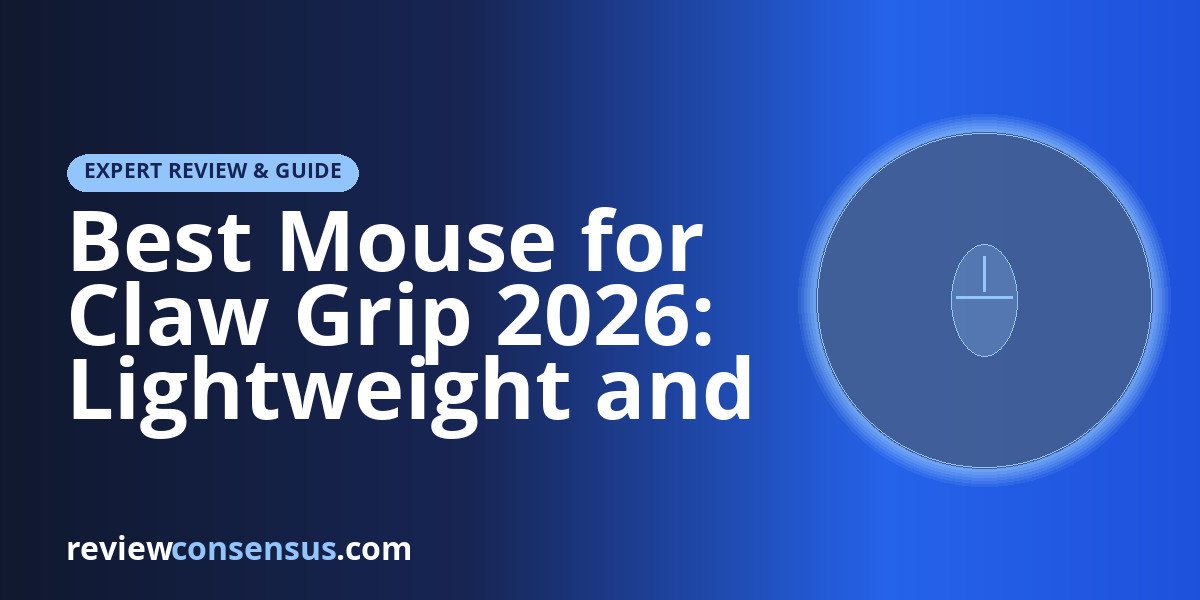 Best Mouse for Claw Grip 2026: Lightweight and Ergo Picks