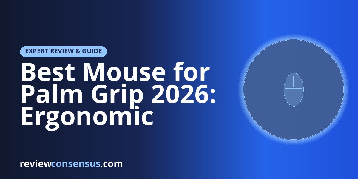 Best Mouse for Palm Grip 2026: Ergonomic Comfort Picks