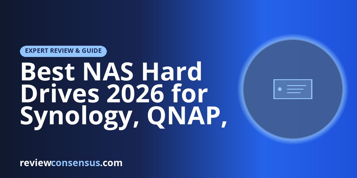 Best NAS Hard Drives 2026 for Synology, QNAP, and Home