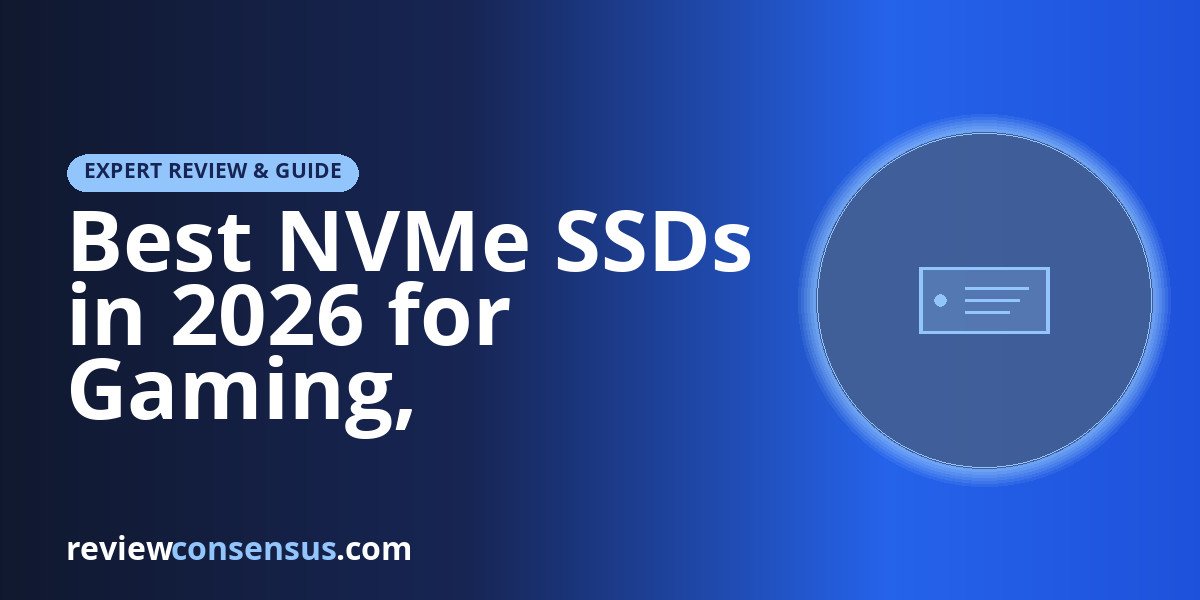 Best NVMe SSDs in 2026 for Gaming, Laptops, and Workstations