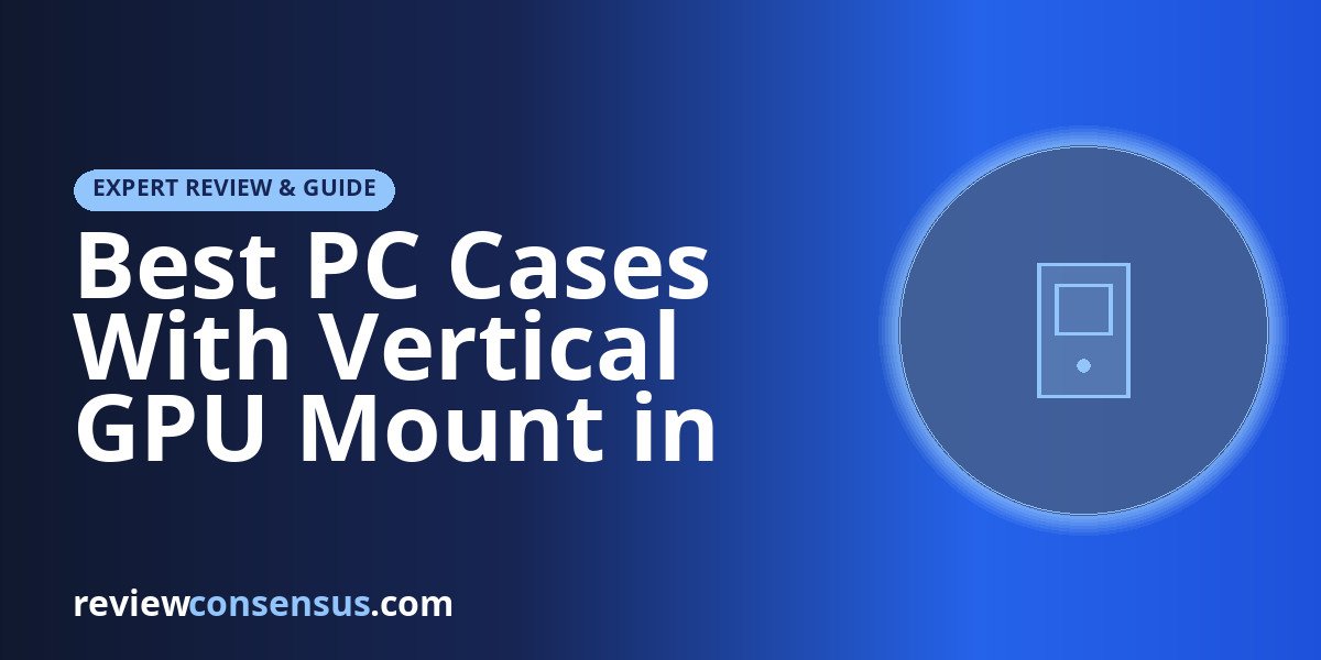 Best PC Cases With Vertical GPU Mount in 2026 Showcase