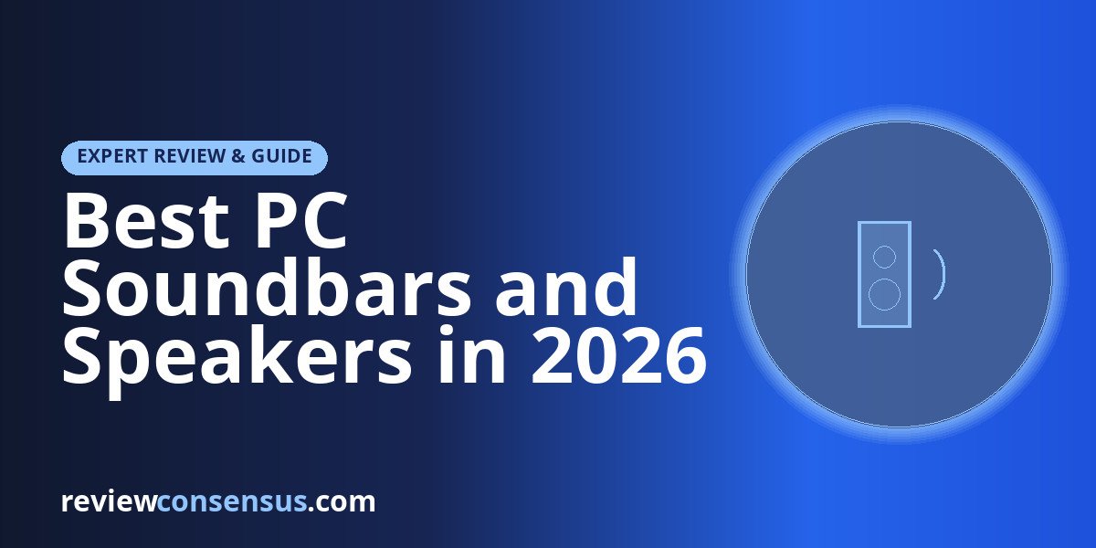 Best PC Soundbars and Speakers in 2026 for Desk Audio