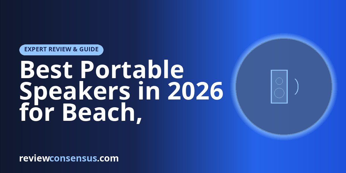 Best Portable Speakers in 2026 for Beach, Travel, and Parties