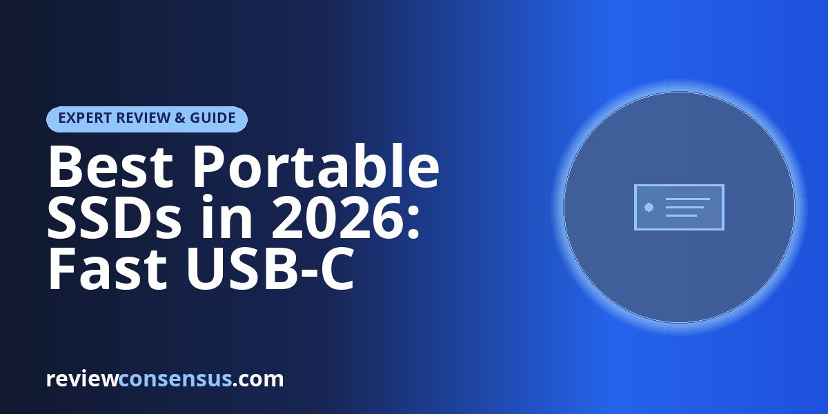 Best Portable SSDs in 2026: Fast USB-C Drives for Travel