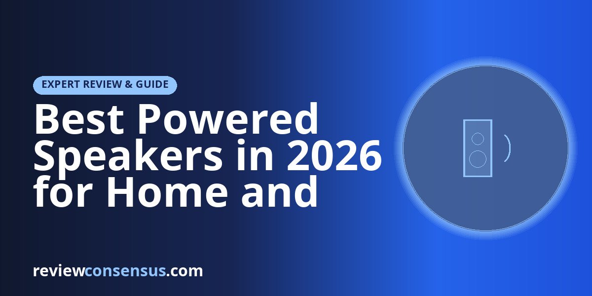 Best Powered Speakers in 2026 for Home and Stage