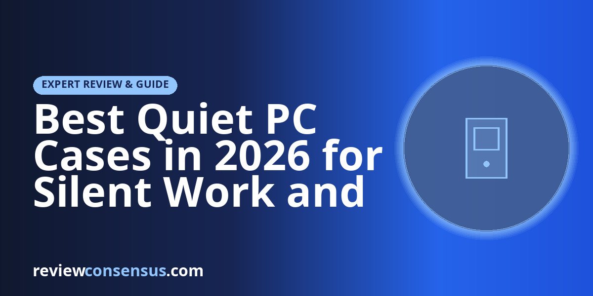 Best Quiet PC Cases in 2026 for Silent Work and