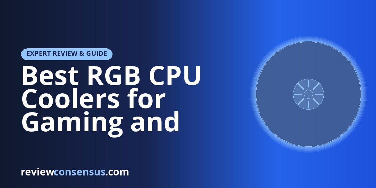 Best RGB CPU Coolers for Gaming and Show Builds in