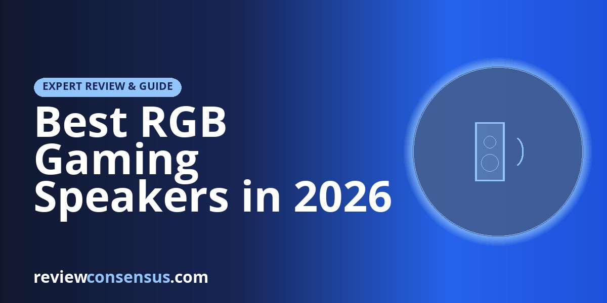 Best RGB Gaming Speakers in 2026 for Immersive Desk Setups